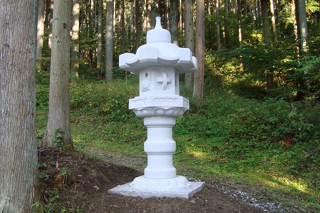 小川村(石灯篭) 小川村(石灯篭)