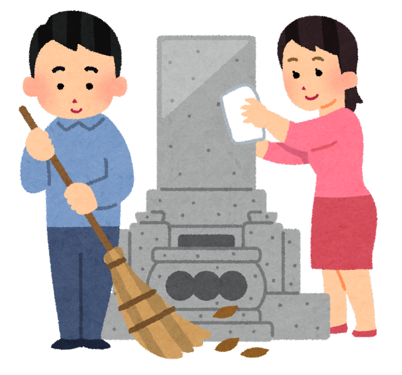 お墓のクリーニングの基本的な手順 | 昭石加工 絶対お得！